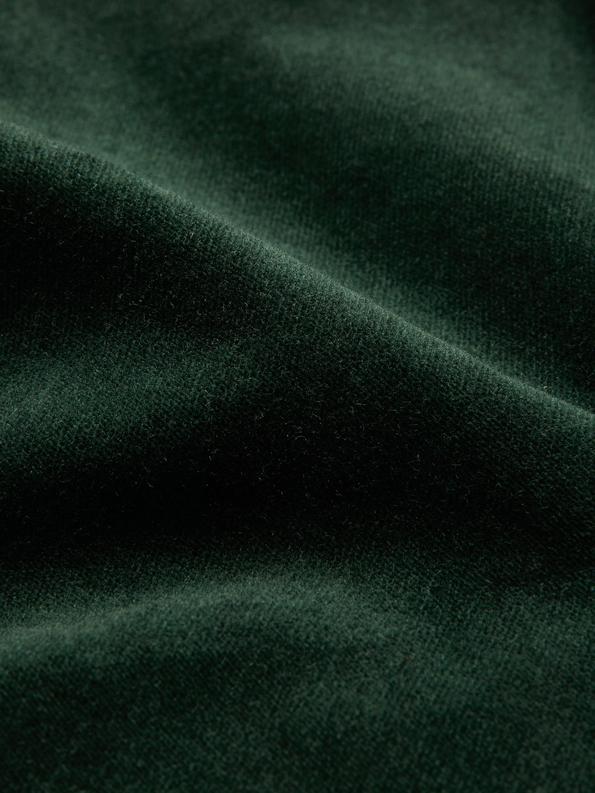 Cotton Vest (Shirt and Skirt Not Included), Sleeveless, V Neck, Plain, Button Design, Vintage, Green - Image 7